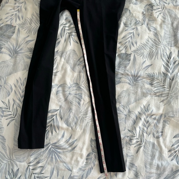 STEFANEL Italy black Slim Trouser Comfort Stretch suite Pant size 4 VGUC - Picture 9 of 17